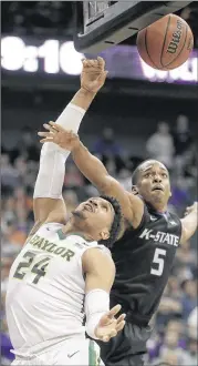  ?? ASSOCIATED PRESS ?? “That’s all we’re hearing about this week: ‘Don’t get bounced in the first round,’” says Ish Wainright (24), the first Baylor player to be in four NCAA tourneys.