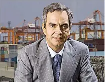  ?? CONTRIBUTE­D PHOTO ?? Enrique K. Razon, ICTSI chairman and president.