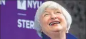  ?? AP/FILE ?? Federal Reserve Chair Janet Yellen
