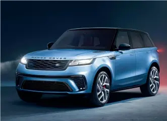  ??  ?? What the next-gen Range Rover Sport could look like in 2022.