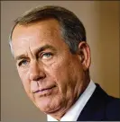  ?? OLIVIER DOULIERY / ABACA PRESS ?? John Boehner represente­d Ohio’s 8th district in Congress for almost a quarter century — including nearly five years as Speaker of the House.