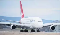  ?? PHOTO: GETTY IMAGES ?? A Qantas A380.