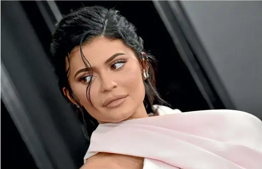  ?? GETTY IMAGES ?? Internet pundits say Kylie Jenner may be a billionair­e but she’s not ‘self-made’.