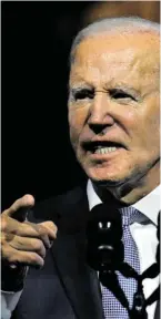  ?? BILD: SN/APA/AFP/JIM WATSON ?? Joe Biden.