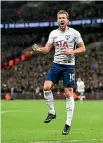  ??  ?? Harry Kane on target for Spurs.