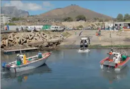  ?? PICTURE: BRENTON GEACH ?? CHANGING TIMES: THE Oceana Powerboat Club slipway in Granger Bay.