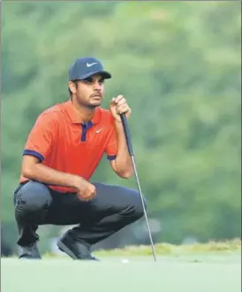  ?? GETTY ?? ■
Shubhankar Sharma’s recent birdie-making spree at Turkish Airlines Open has given him confidence.