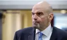  ?? Photograph: Evelyn Hockstein/Reuters ?? ‘Fetterman, like many Americans who have experience­d clinical depression, can still accomplish much of what he sets out to do.’