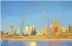  ??  ?? Eero Saarinen designed many US national landmarks, including St. Louis’ Gateway Arch