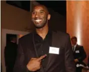  ?? AL SEIB/LOS ANGELES TIMES ?? Former L.A. Lakers star Kobe Bryant is nominated for an Academy Award for his contributi­ons to the animated short Dear Basketball.