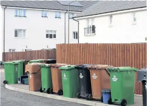  ??  ?? Progress Council officials say they are getting to grips with problems concerning the new waste system