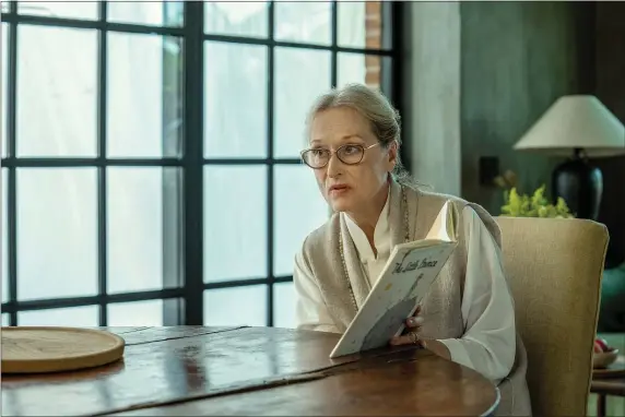  ?? ZACH DILGARD — APPLE TV+/TNS ?? Merryl Streep in a scene from “Extrapolat­ions,” a limited series about climate change, streaming on Apple TV+.