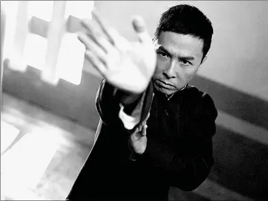  ?? PROVIDED TO CHINA DAILY ?? Martial arts movie Ip Man 3, starring Donnie Yen, causes a stir after the film’s distributo­r admits to having fabricated box-office figures.