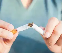  ?? ISTOCK ?? Según el Dane, caen fumadores, pero sube cigarrillo electrónic­o.