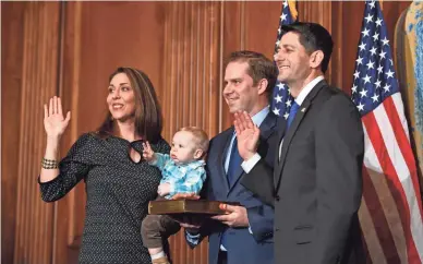  ?? JACK GRUBER/USA TODAY ?? A statement from Rep. Jaime Herrera Beutler, R-Wash., left, was admitted during the trial Saturday.