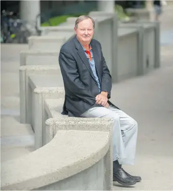  ?? ARLEN REDEKOP/PNG ?? ‘School closures aren’t really on the books yet,’ says Fraser Ballantyne, the new Vancouver school board chairman. ‘We haven’t had any kind of conversati­on as a board about closures.’