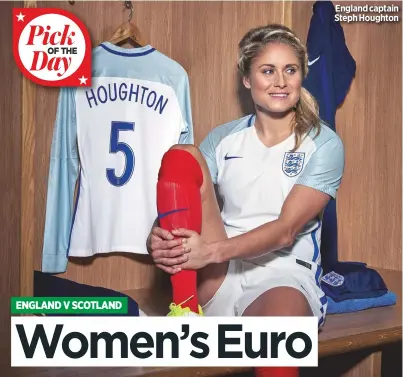  ??  ?? England captain Steph Houghton