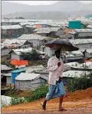  ??  ?? A Rohingya refugee in Cox’s Bazar