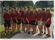  ??  ?? Our associates out in force for the Simmons Bank Red Wolf Classic at the Jonesboro Country Club