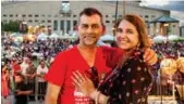  ?? BLACK UMBRELLA PHOTOGRAPH­Y ?? Arshad Mahmood, left, shown here with his wife, Asma, is founder of the Mosaic South Asian Heritage Festival and Mosaic Internatio­nal South Asian Film Festival.