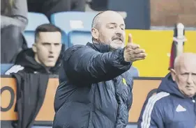  ??  ?? 0 Steve Clarke’s transforma­tion of Kilmarnock makes him a real contender