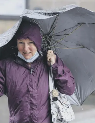  ??  ?? 0 More rain is likely in extreme one-day and five-day rainfall events, the Met Office said