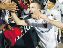  ?? DAVID ZALUBOWSKI/AP ?? Real Salt Lake’s Brooks Lennon is considered a rising star who has plied his skills this year in MLS and for the U.S. team.