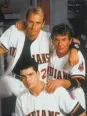  ?? Paramount Pictures 1989 ?? Charlie Sheen (front), with Corbin Bernsen and Tom Berenger, in “Major League” (1989).