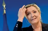  ??  ?? Leader
Marine Le Pen, 51 anni, dal 2011 leader del Front national, poi diventato Rassemblem­ent national (Afp)