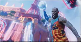  ?? WARNER BROS. PICTURES ?? NBA star LeBron James joines the Looney Tunes gang for “Space Jam: A New Legacy.”