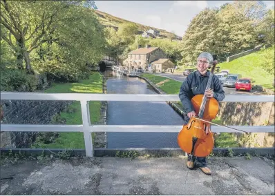  ?? PICTURES: JAMES HARDISTY. ?? WATER MUSIC: Cellist and composer Maja Bugge will perform in Standedge canal tunnel tomorrow.