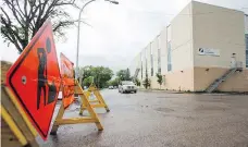  ?? LIAM RICHARDS/FILES ?? The city will close Spadina Crescent West south of the water treatment plant and also parts of 11th Street and Avenue.