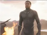  ?? Marvel Studios ?? “Black Panther,” starring Chadwick Boseman, premiered last weekend.