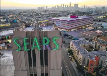  ?? Robert Gauthier Los Angeles Times ?? BILL TAORMINA, a philanthro­pist and Anaheim businessma­n, has proposed converting the shuttered Sears campus in Boyle Heights into the “Los Angeles Life Rebuilding Center” to provide various services.