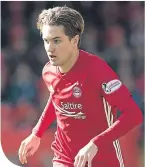  ??  ?? Aberdeen star Scott Wright