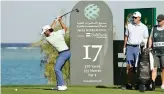  ?? Paul Lakatos/Asian Tour ?? Abraham Ancer of Mexico during the first round on Thursday of the PIF Saudi Internatio­nal powered by SoftBank Investment Advisers at the Royal Greens Golf and Country Club.