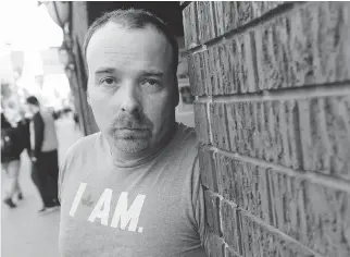  ?? JEAN LEVAC/ OTTAWA CITIZEN ?? Dale Moger, 41, just finished a 12-week program at Serenity House.