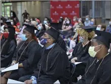  ?? PHOTO BY DAVID DEBALKO ?? Seventeen of the Gateway to College graduates will be continuing their education at Montgomery County Community College or another college, three will be entering the workforce and one will be serving in the military.