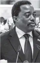  ??  ?? Joseph Kabila