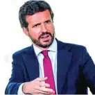  ??  ?? El presidente del PP, Pablo Casado