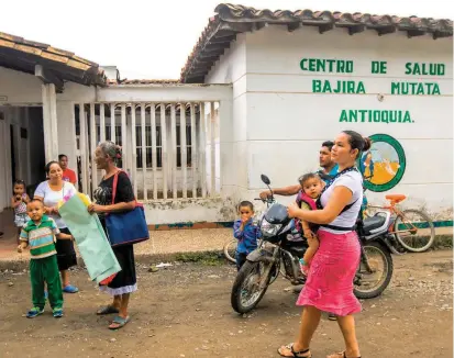  ?? FOTO JULIO CÉSAR HERRERA ?? Históricam­ente, Belén de Bajirá perteneció a Antioquia, recibió inversión del departamen­to, y en los mapas de la Administra­ción figura como de su jurisdicci­ón.