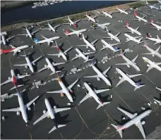  ?? Reuters ?? Most global airlines pay to park their inactive or retired fleet at outdoor boneyard facilities around the world