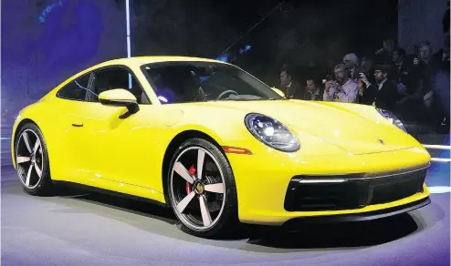  ?? PHOTOS: DEREK MCNAUGHTON / DRIVING.CA ?? While the 2020 Porsche 911 resembles the outgoing one, the changes are numerous, starting with an all-new interior.