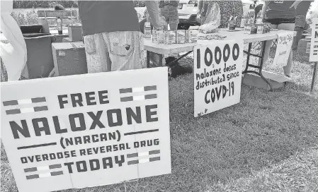  ?? JOHN RABY/ AP ?? More than a million Americans have died since the opioid epidemic began two decades ago.