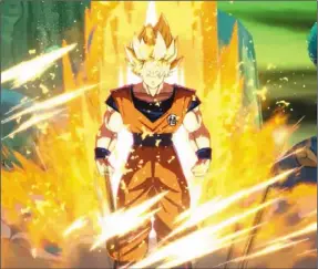  ??  ?? Dragon Ball FighterZ is a terrific brawler, punctuated by a commendabl­e attention to detail and faithfulne­ss to the Dragon Ball series.
