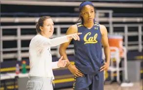  ?? Cal athletics ?? Cal head coach Lindsay Gottlieb has tutored Kristine Anigwe on her way to becoming the school's all-time leader in points and rebounds.