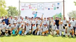  ?? HONG MENEA ?? More than 60 players took part in the 6th Annual Charity Golf Day earlier this month.