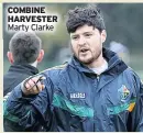  ??  ?? COMBINE HARVESTER Marty Clarke