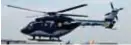  ??  ?? FLOTA. Fiscalía señala delito en compra de flota de siete helicópter­os Dhruv.