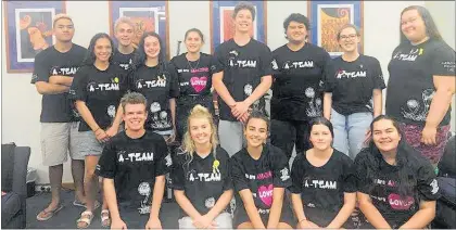  ?? Photo / Supplied ?? The Anamata Youth Team won the Supreme Award for Overall Outstandin­g Achievemen­t at the recent Taupo¯ District Youth Awards.